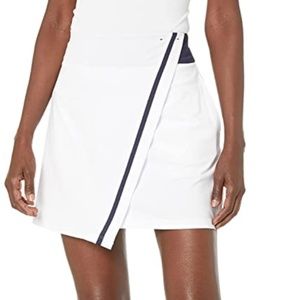 Callaway Women's 17" Knit Wrap Skort White L